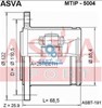 Граната наружняя передняя правая MTIP5004 ASVA