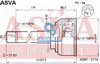 Шарнир равных угловых скоростей передний TY14 ASVA