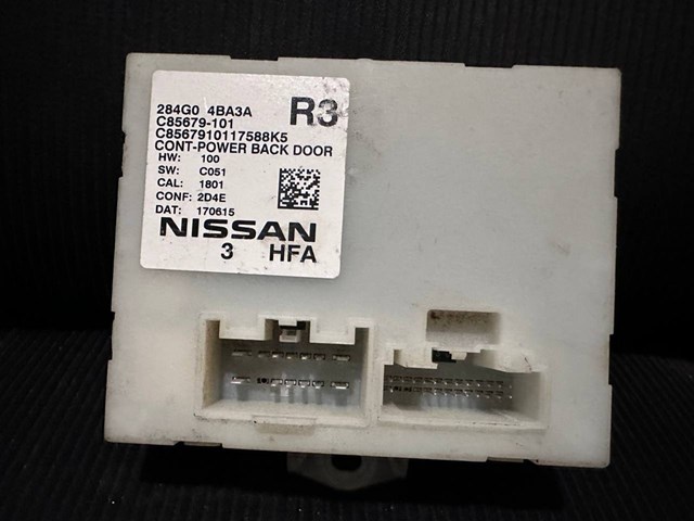 Блок управления открытия крышки багажника 284G04BA3A NISSAN