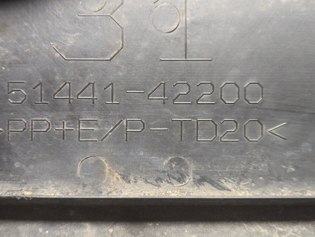 5144142200 TOYOTA Дефлектор переднего бампера купить в Запорожье