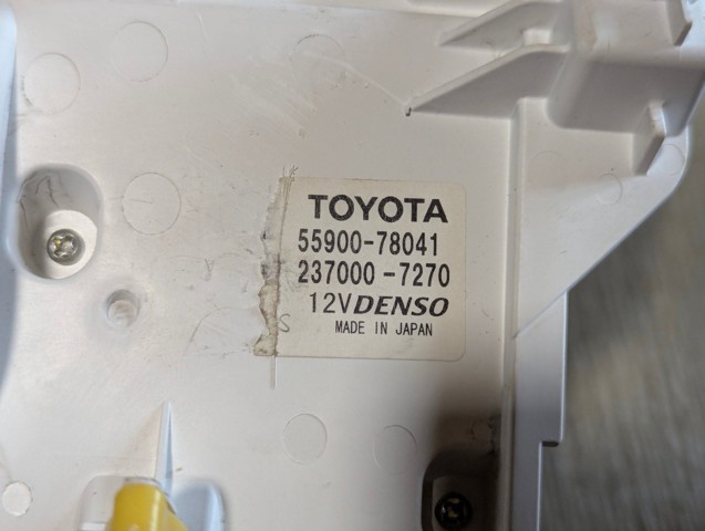 TOYOTA 5590078041 Блок управления режимами отопления/кондиционирования в наличии Полтава