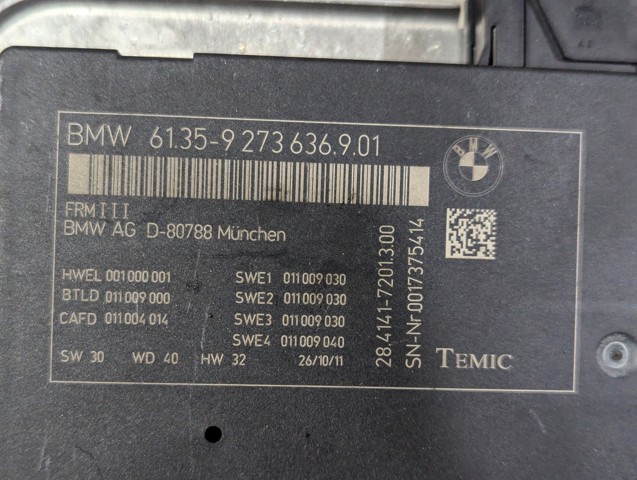 61359273636 BMW Блок комфорта купить в Житомир