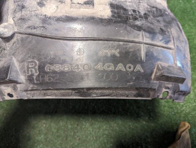 638404GA0A Подкрылок крыла переднего правый задний купить Ирпень