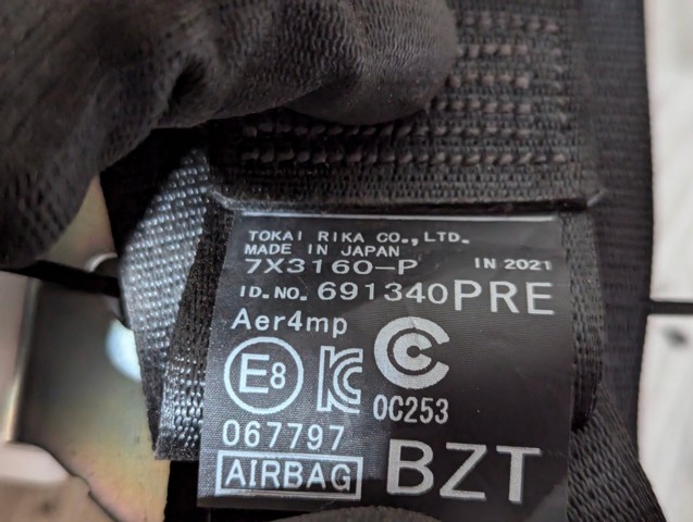 732100R080C3 Ремень безопасности передний правый купить Хмельницкий