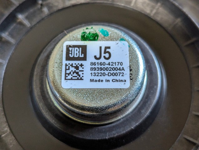8616042170 TOYOTA Динамик задней двери купить в Винница