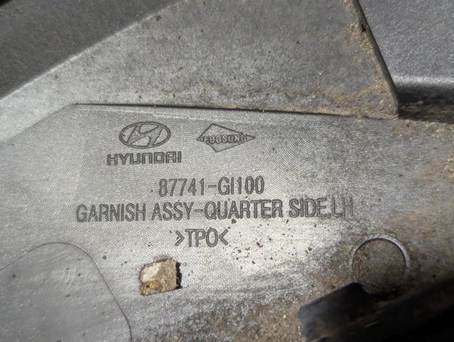 Расширитель задней арки колеса, левый 87741GI100 HYUNDAI