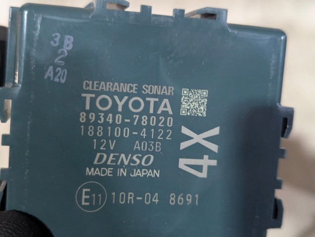 TOYOTA 8934078020 в наличии Хмельницкий