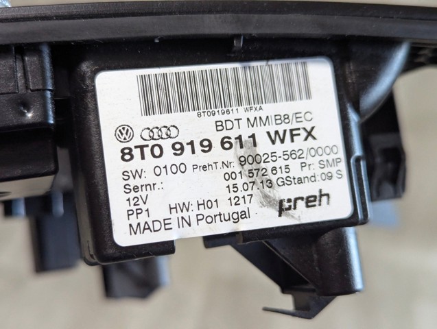 VAG 8T0919611WFX Пульт управления магнитолой в наличии Тернополь
