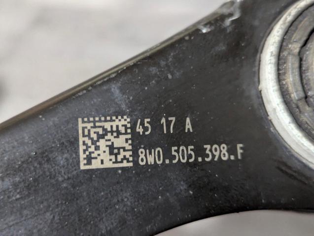 VAG 8W0505398F Верхний правый рычаг задней подвески в наличии Ужгород