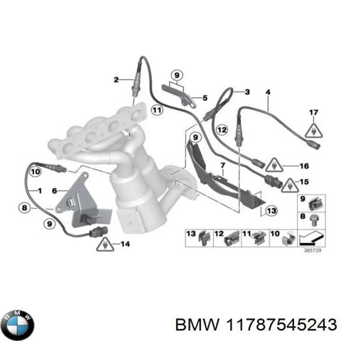 Лямбда зонд после катализатора 11787545243 BMW