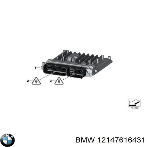 Модуль управления двигателем 12147616431 BMW