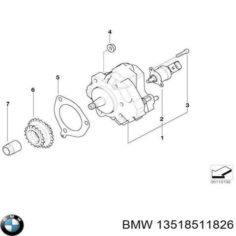Насос топливный высокого давления (ТНВД) 13518511826 BMW