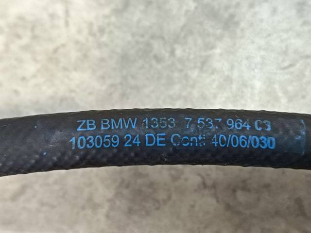 13537537964 BMW Трубка топливная, обратная от форсунок купить в Николаев