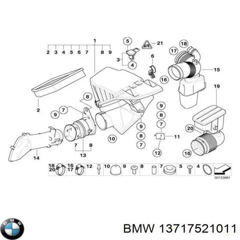 Воздухозаборник 13717521011 BMW