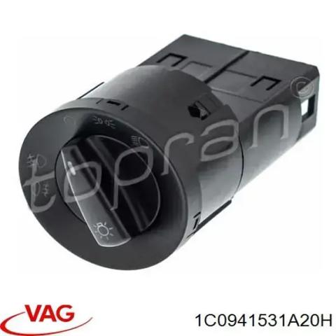 Переключатель света фар на "торпедо" 1C0941531A20H VAG
