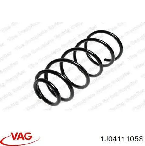 Пружина передней подвески 1J0411105S VAG