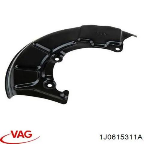Кожух тормозного диска переднего левого 1J0615311A VAG