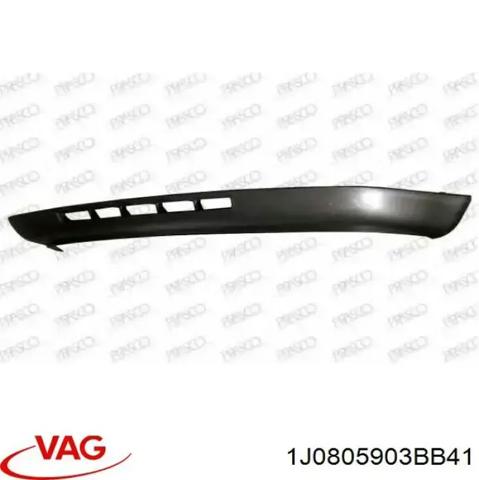 Сплиттер переднего бампера 1J0805903BB41 VAG