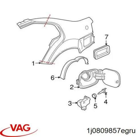 Пробка топливного бака 1J0809857EGRU VAG