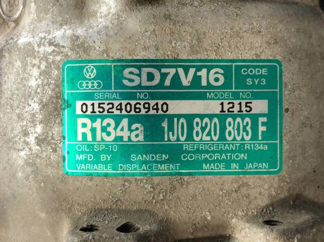1J0820803E VAG Компрессор кондиционера купить в Житомир