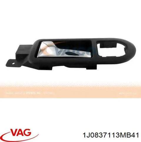 Ручка передней двери внутренняя, левая 1J0837113MB41 VAG