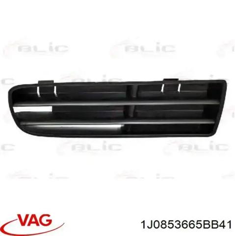 Решетка бампера переднего левая 1J0853665BB41 VAG