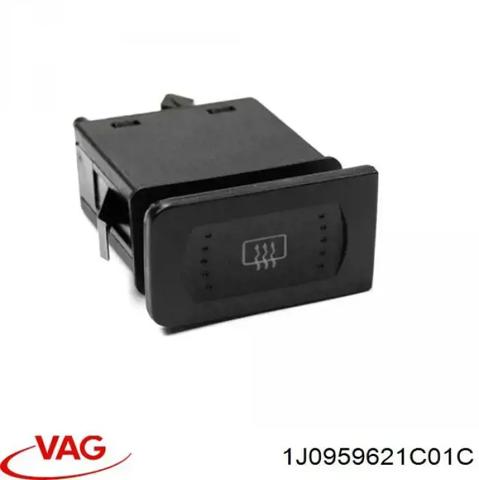 Выключатель обогрева заднего стекла 1J0959621C01C VAG