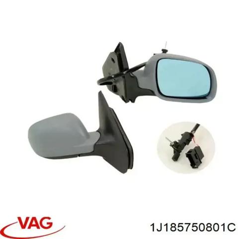 Корпус зеркала заднего вида правого 1J185750801C VAG