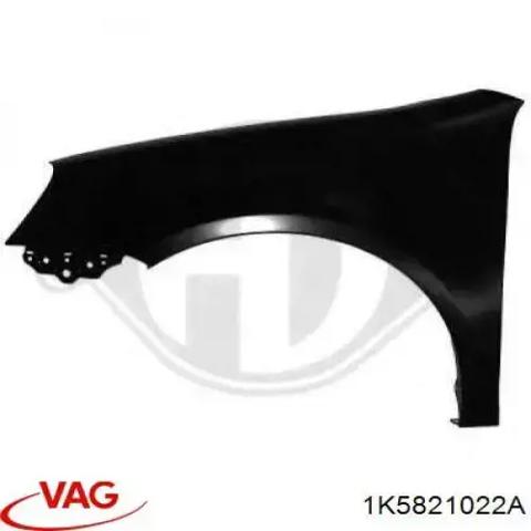 Боковая часть передняя правая 1K5821022A VAG