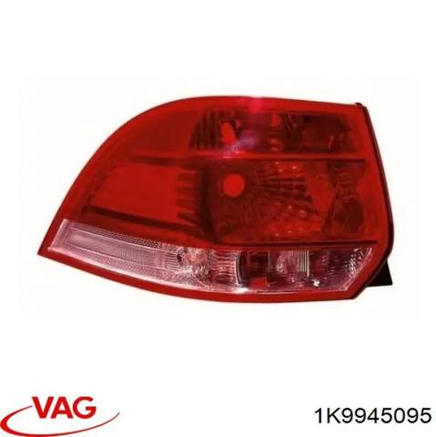 Фонарь задний левый Фольксваген Гольф 5