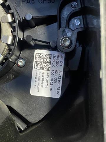 Левый подрулевой переключатель 2129007502 MERCEDES