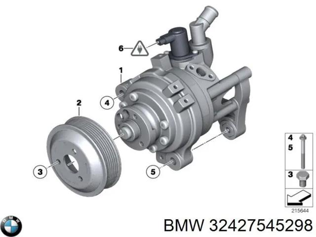 Шкив лопастного насоса гидроусилителя руля 32427545298 BMW