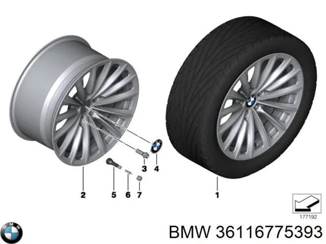 Диски на авто 36116775393 BMW