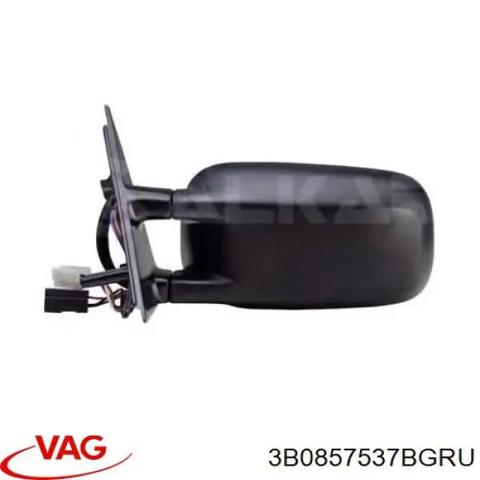 Накладка/крышка зеркала заднего вида, левая 3B0857537BGRU VAG