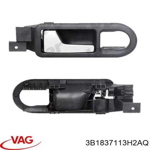 Ручка двери передней внутренняя левая 3B1837113H2AQ VAG