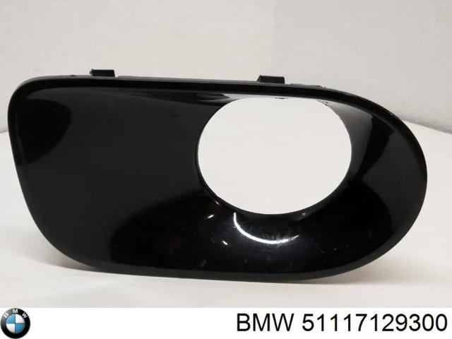 Ободок/окантовка фары противотуманной, правый 51117129300 BMW