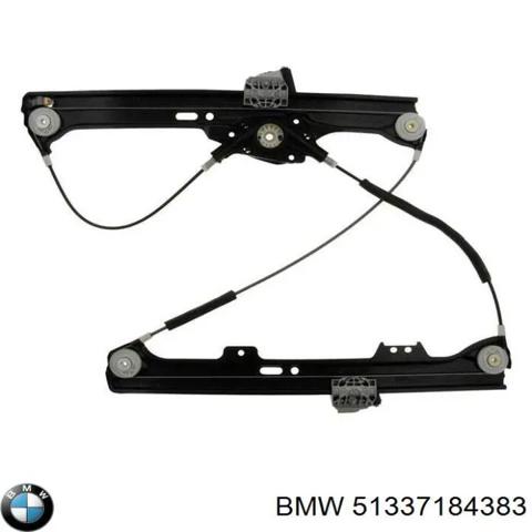 Механизм стеклоподъемника передней левой двери 51337184383 BMW
