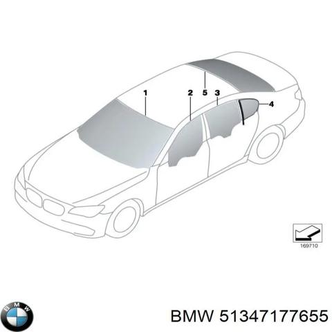 Уголок задней левой двери 51347177655 BMW