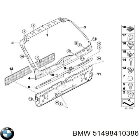 Обшивка багажника 51498410386 BMW