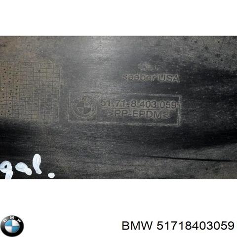 Подкрылок крыла заднего левый 51718403059 BMW
