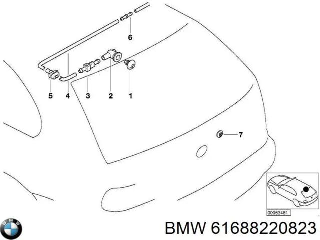 Форсунка омывателя заднего стекла 61688220823 BMW
