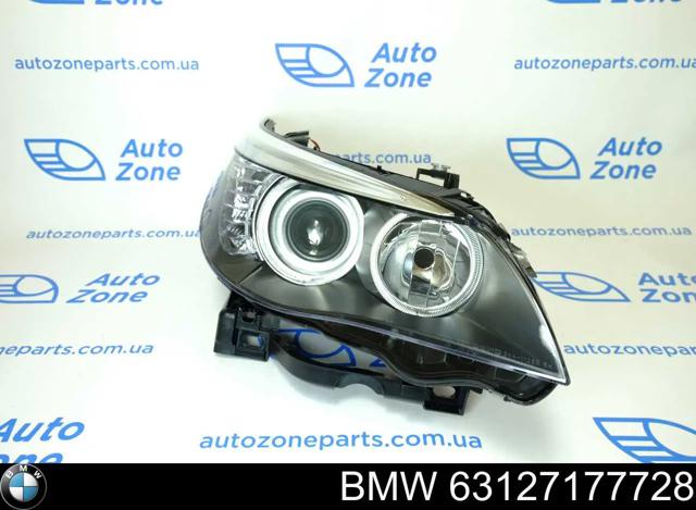 Фара передняя правая 63127177728 BMW