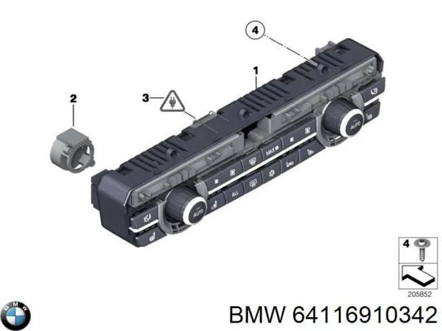 Блок управления печкой 64116910342 BMW