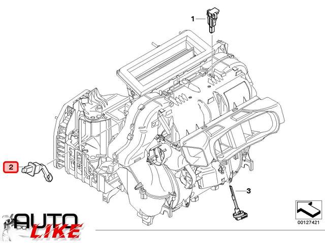 Датчик температуры испарителя 64116920430 BMW