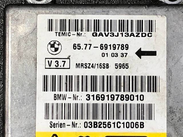 65776919789 BMW Модуль-процессор управления подушкой безопасности (ЭБУ AIRBAG) купить в Украина