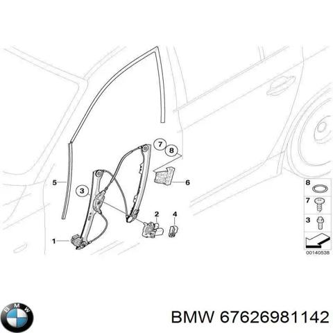 Мотор стеклоподъемника двери передней, правой 67626981142 BMW