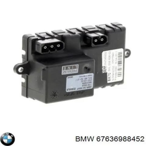 Регулятор оборотов вентилятора печки 67636988452 BMW