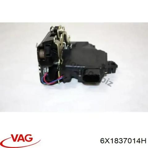 Дверной замок передний правый 6X1837014H VAG