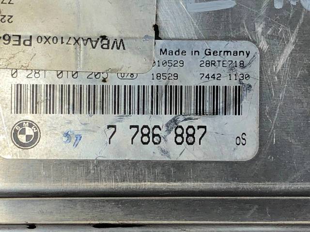 7786887 BMW Блок управления двигателем купить в Полтава