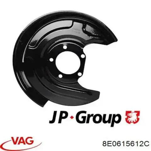 Защита тормозного диска заднего, правая 8E0615612C VAG
